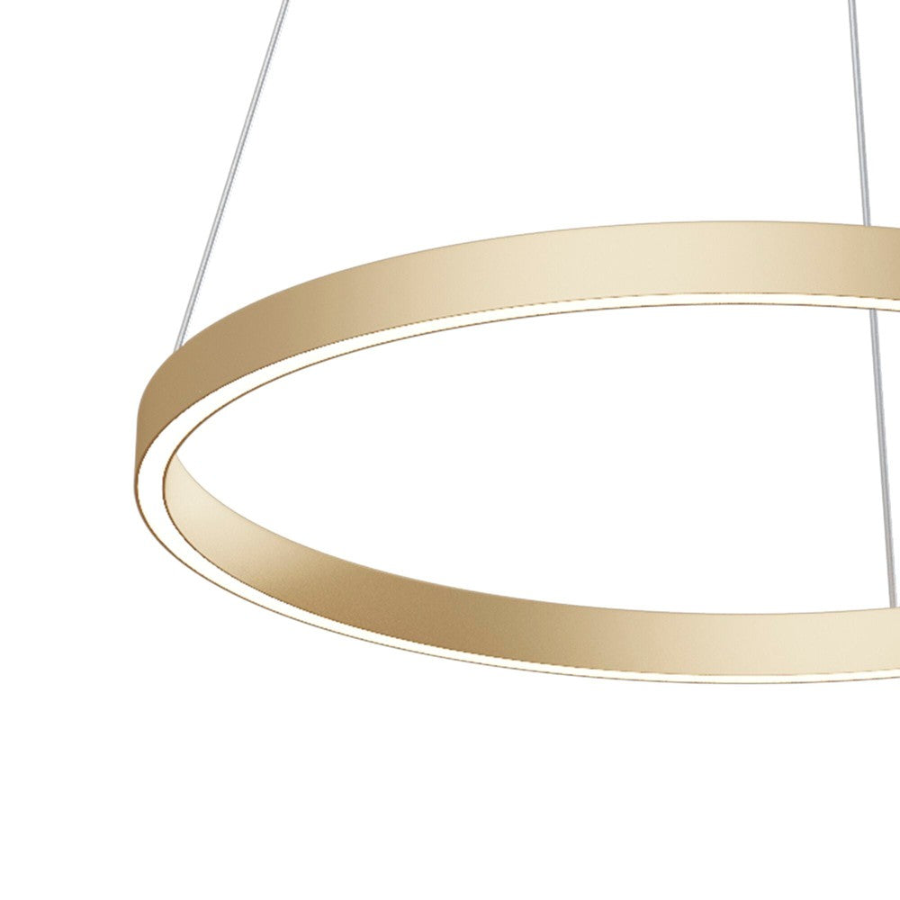 Rim Pendant Lamp G With Brass Styling-Maytoni-South Charlotte Fine Lighting