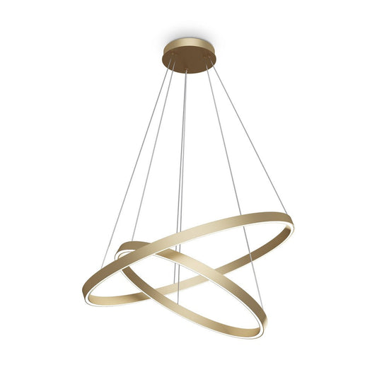 Rim Pendant Lamp With Brass Styling - Deep-Maytoni-South Charlotte Fine Lighting