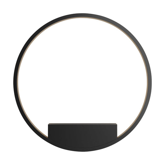 Rim Wall Lamp In Black - Warm Tones (Medium)-Maytoni-South Charlotte Fine Lighting