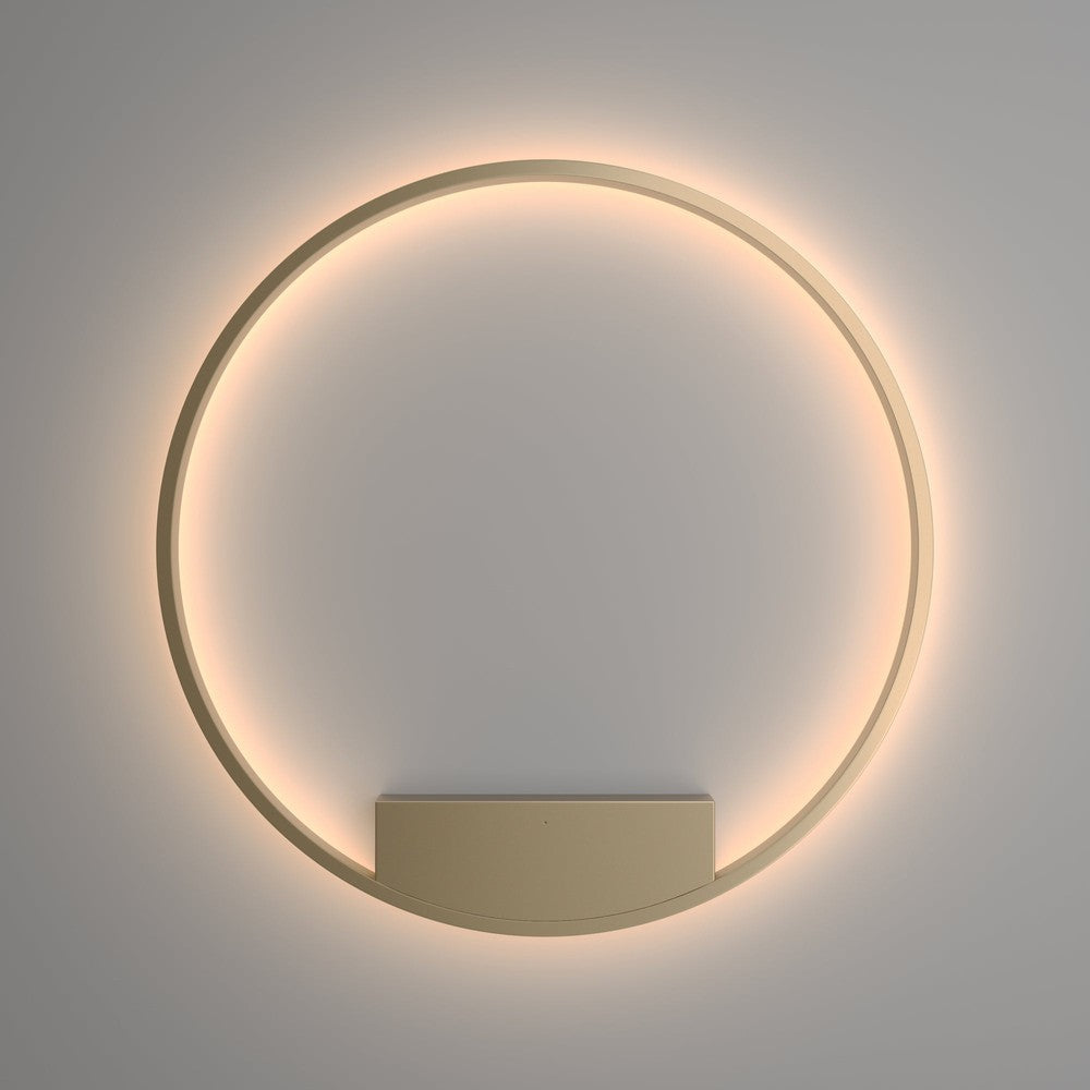 Rim Wall Lamp With Brass Styling - Warm Tones (Large)-Maytoni-South Charlotte Fine Lighting