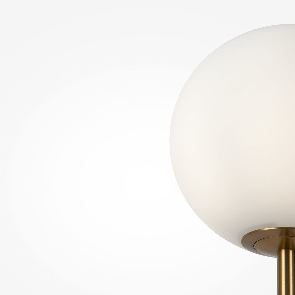 Ring Floor Lamp With Brass Styling-Maytoni-South Charlotte Fine Lighting