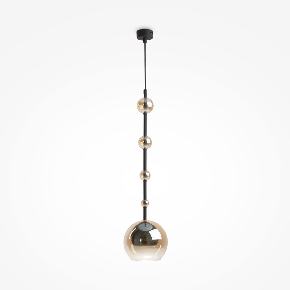 Ros Pendant Lamp B In Black-Maytoni-South Charlotte Fine Lighting