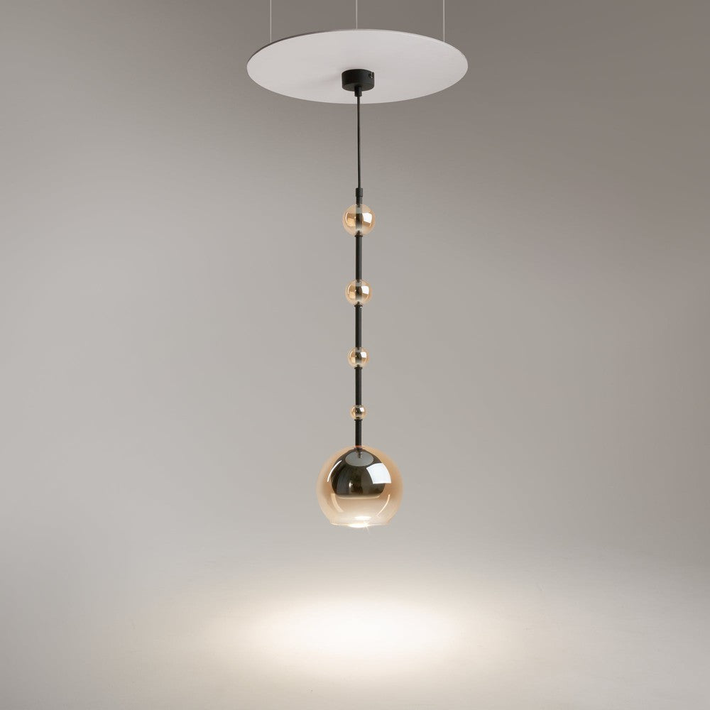 Ros Pendant Lamp B In Black-Maytoni-South Charlotte Fine Lighting