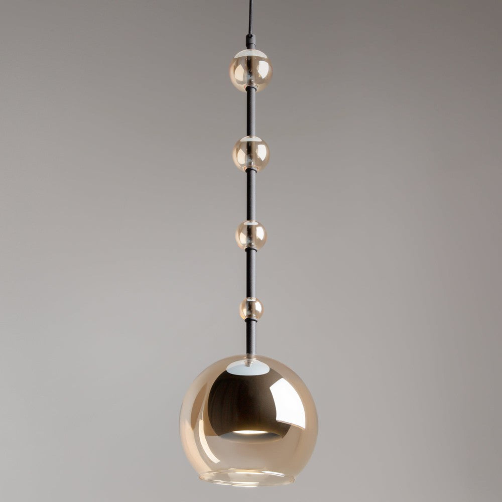 Ros Pendant Lamp B In Black-Maytoni-South Charlotte Fine Lighting