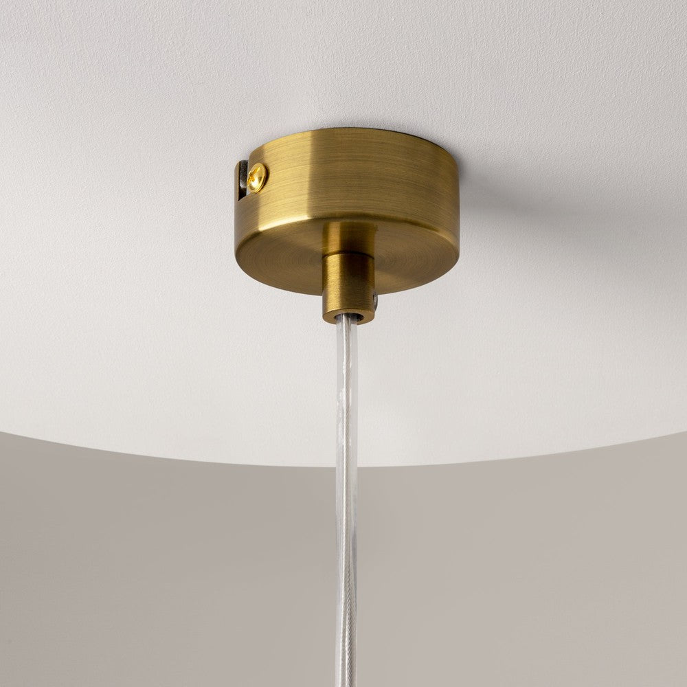 Ros Pendant Lamp With Brass Styling-Maytoni-South Charlotte Fine Lighting