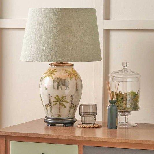 Safari Table Lamp Base (Medium)