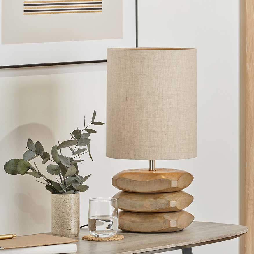 Scandi table lamp made by Pacific Lifestyle and sold by South Charlotte Fine Lighting