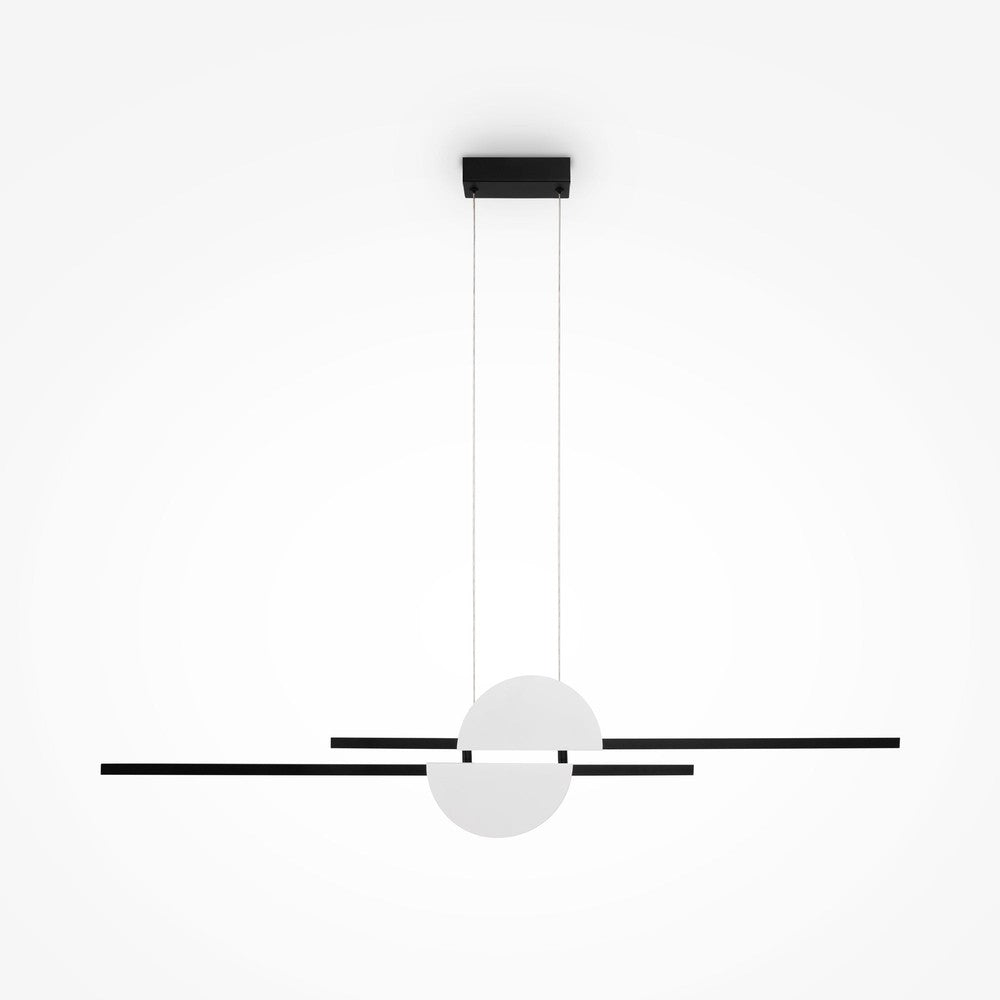 Skyline Pendant Lamp With Black And White Styling-Maytoni-South Charlotte Fine Lighting