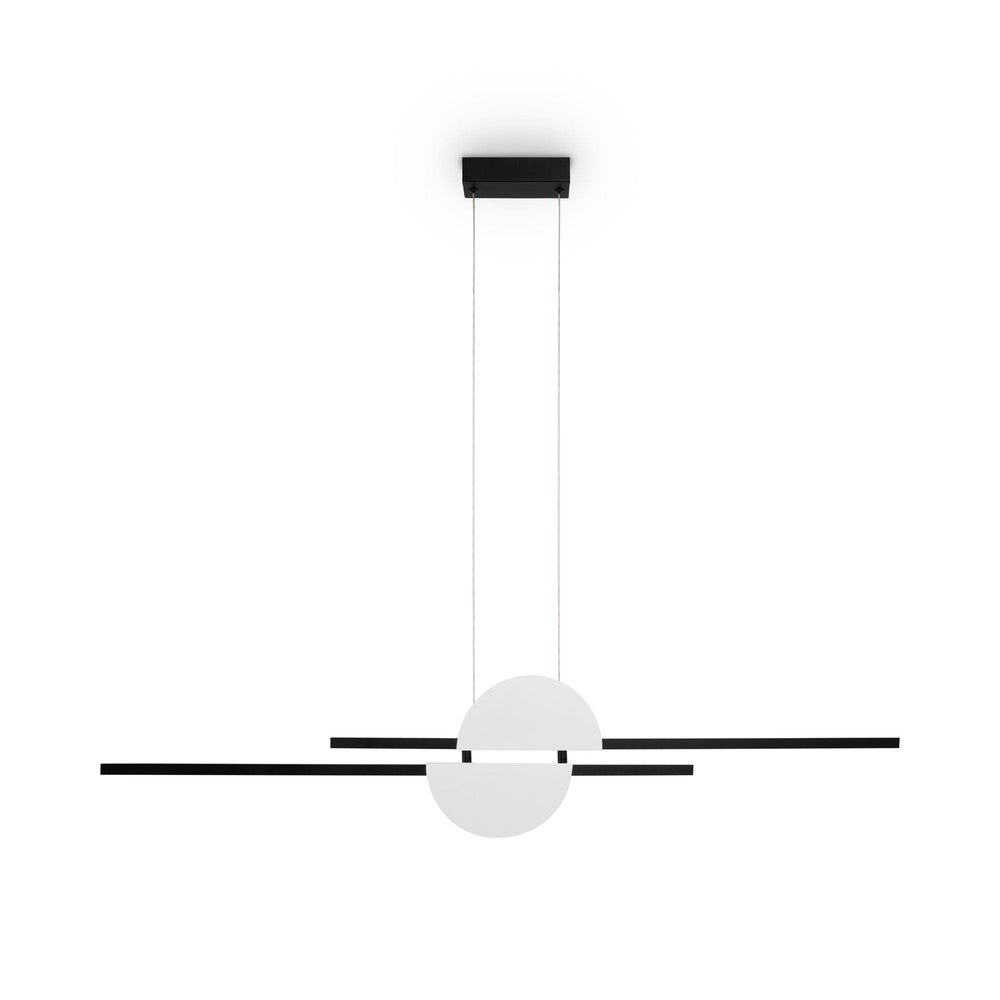 Skyline Pendant Lamp With Black And White Styling-Maytoni-South Charlotte Fine Lighting