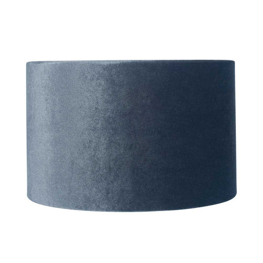 The Bow slate grey lamp shade sold by South Charlotte Fine Lighting