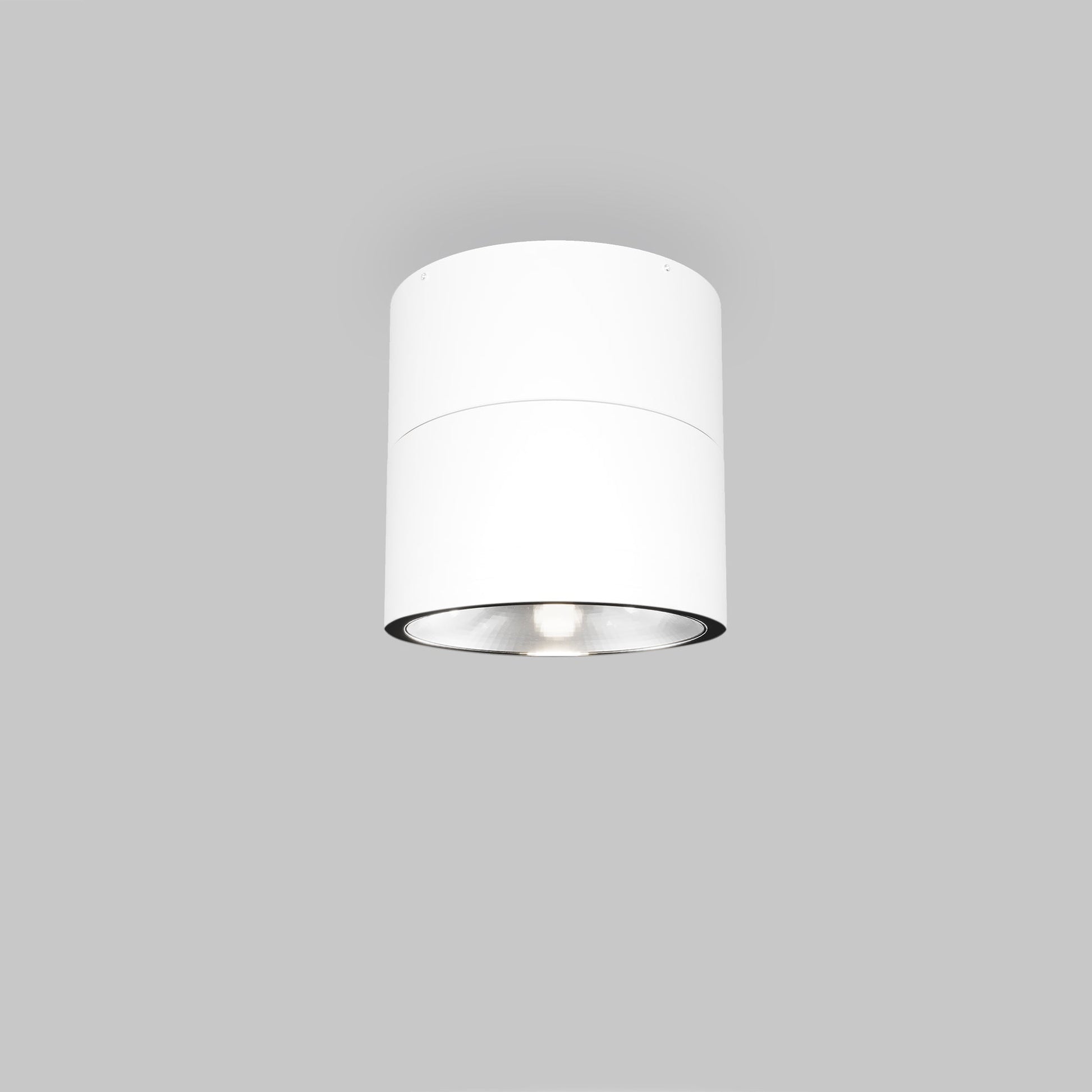 Spin Ceiling Lamp White Small-Maytoni-South Charlotte Fine Lighting