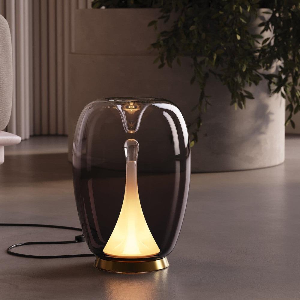 Splash Table Lamp With Gold Styling (Dark)-Maytoni-South Charlotte Fine Lighting