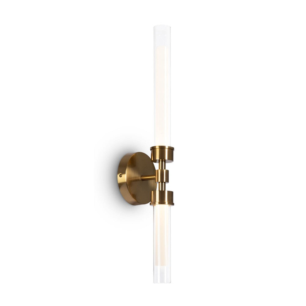 Stelo Wall Lamp With Brass Styling-Maytoni-South Charlotte Fine Lighting