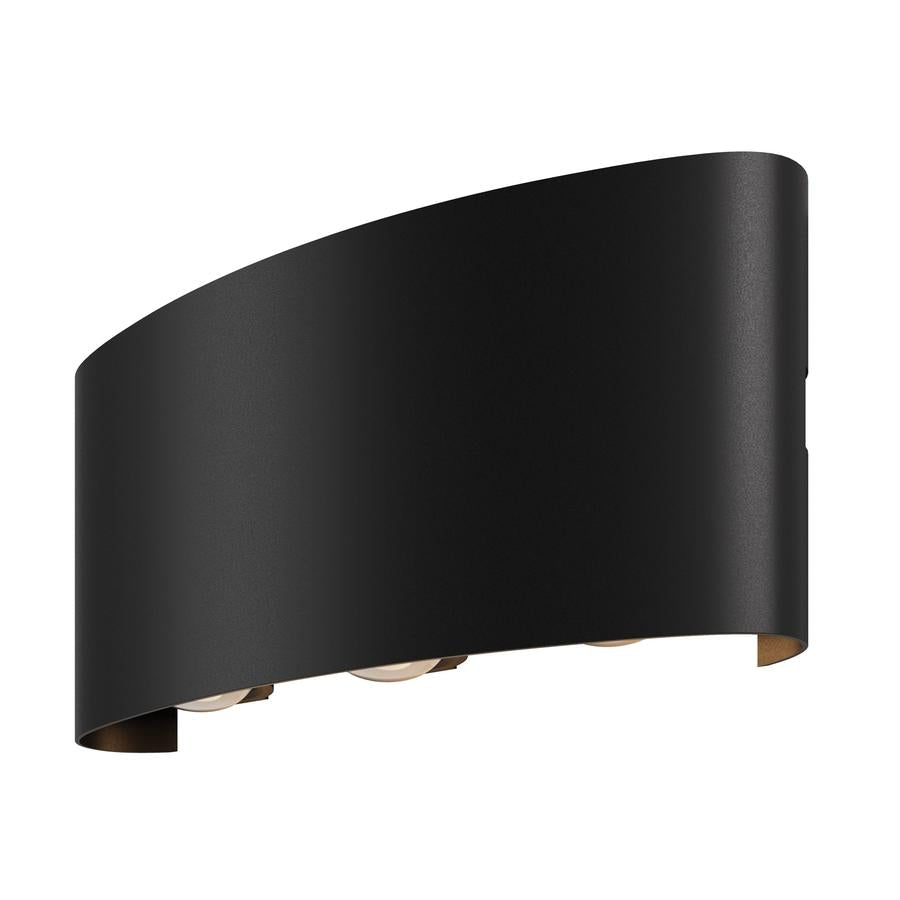 Strato Wall Light Black Six Beams-Maytoni-South Charlotte Fine Lighting