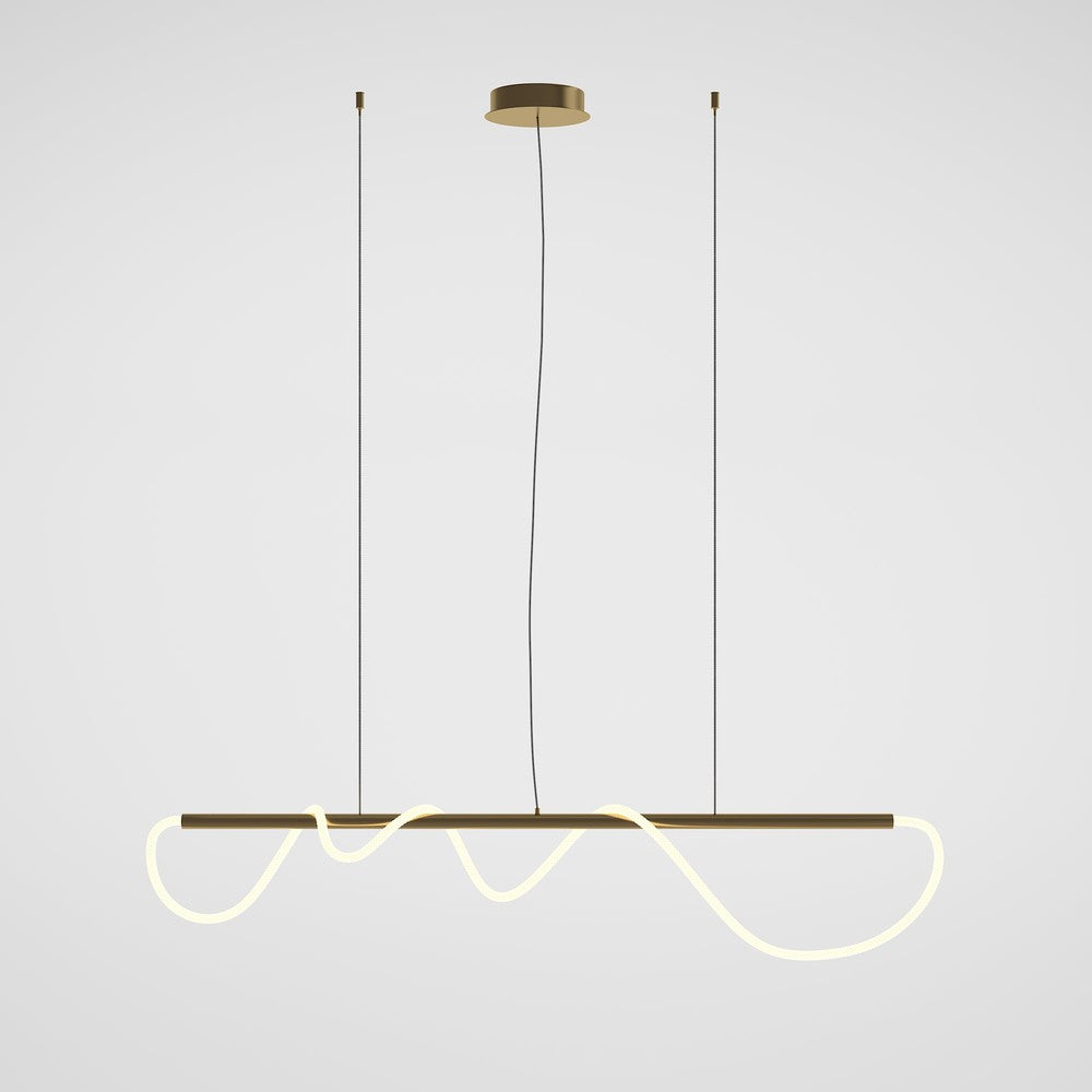 Tau Pendant Lamp With Gold Styling-Maytoni-South Charlotte Fine Lighting