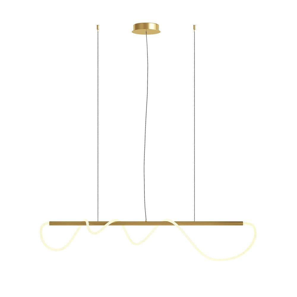 Tau Pendant Lamp With Gold Styling-Maytoni-South Charlotte Fine Lighting