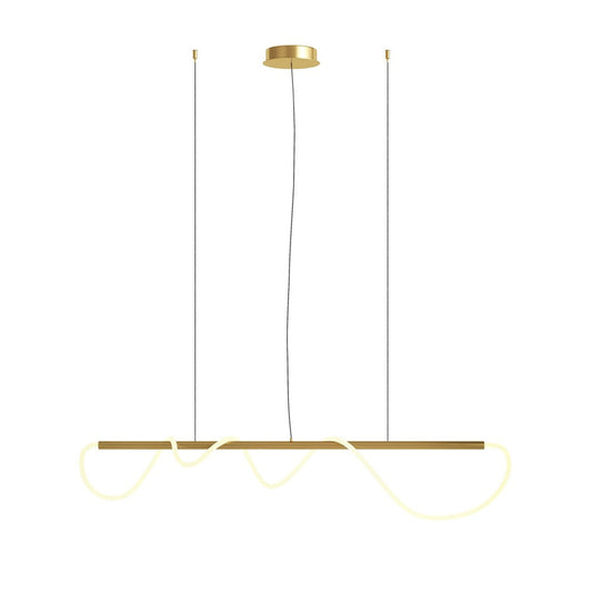 Tau Pendant Lamp With Gold Styling-Maytoni-South Charlotte Fine Lighting