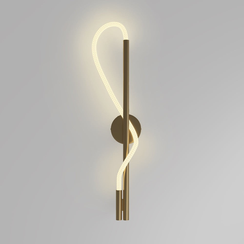 Tau Wall Lamp With Gold Styling-Maytoni-South Charlotte Fine Lighting