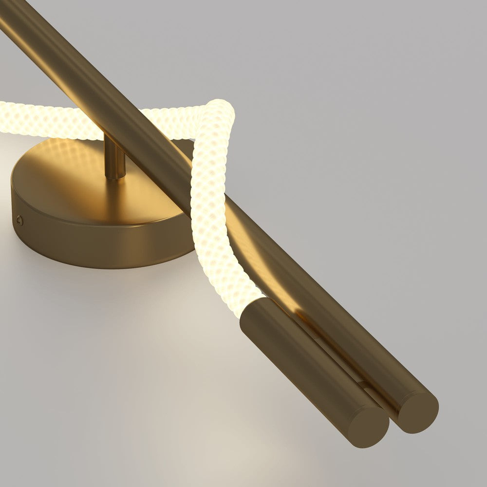 Tau Wall Lamp With Gold Styling-Maytoni-South Charlotte Fine Lighting