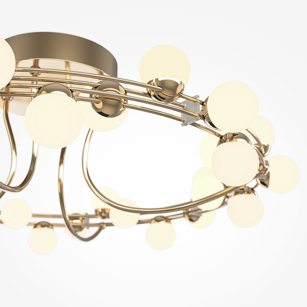 Tessara Ceiling Lamp With Gold Styling-Maytoni-South Charlotte Fine Lighting