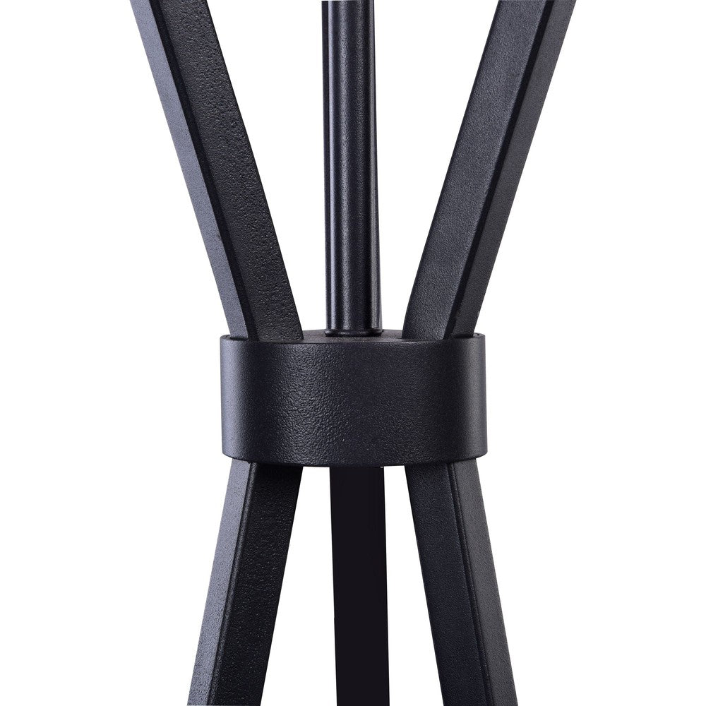 Toronto Floor Lamp In Black-Maytoni-South Charlotte Fine Lighting