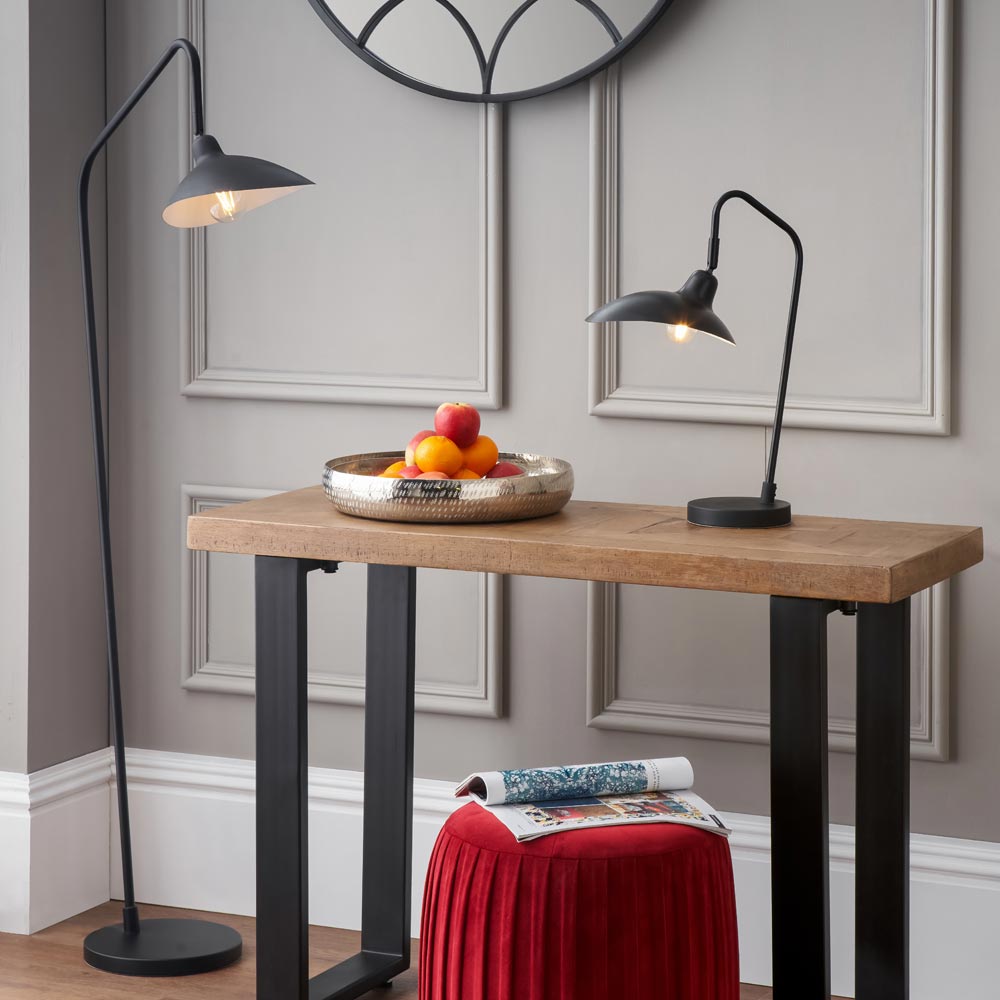 The Toulon range includes the floor right for reading and the desk light which is also good for reading