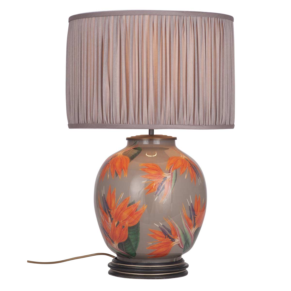 Unique table lamp sold by South Charlotte Fine Lighting