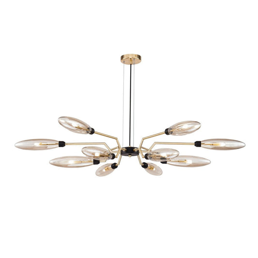 Ventura Pendant Lamp With Gold Styling-Maytoni-South Charlotte Fine Lighting