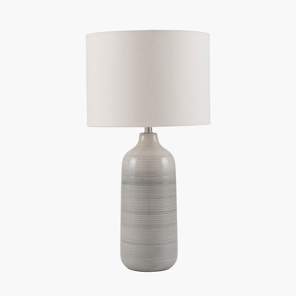 Venus Blue and Grey Ombre Ceramic Table Lamp UK