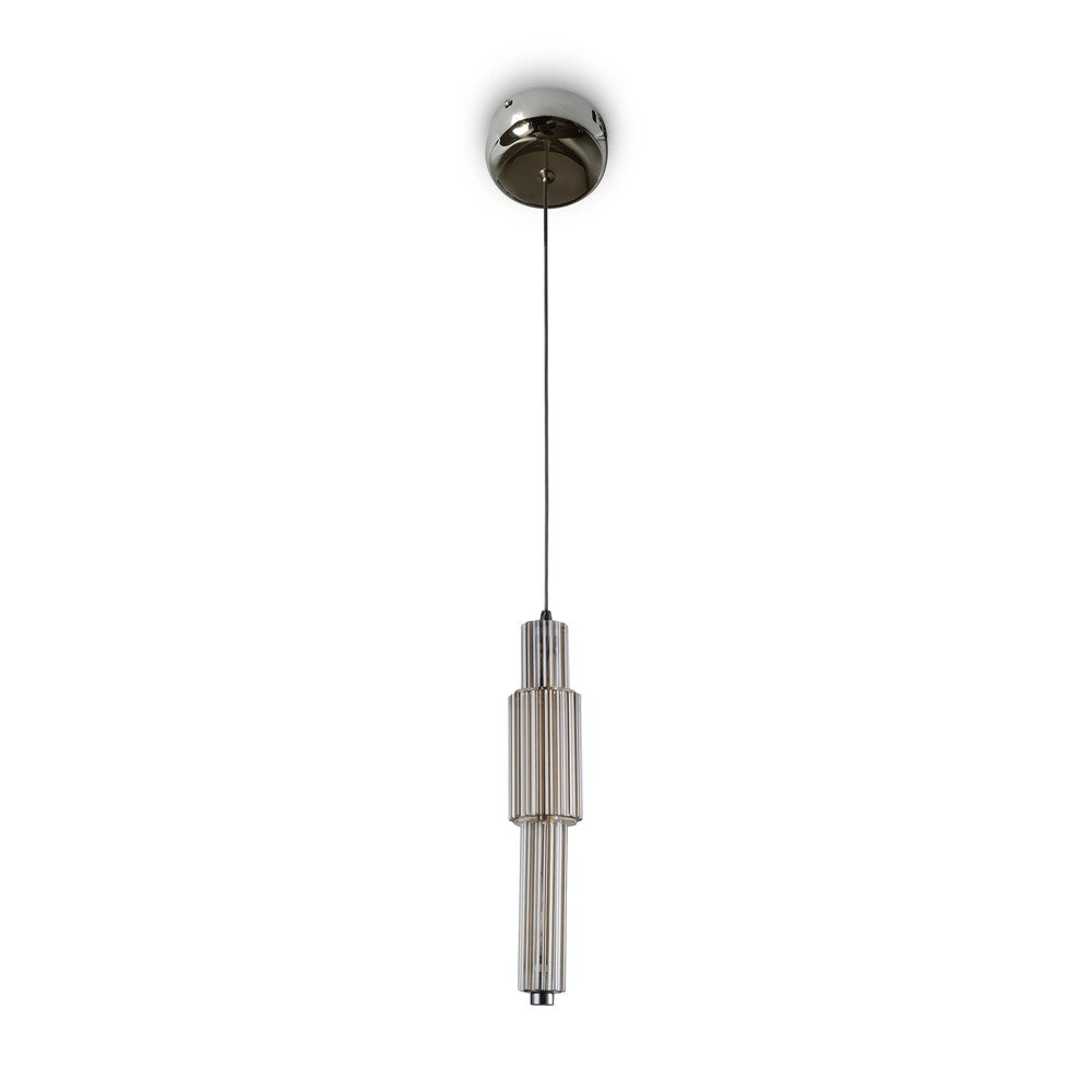 Verticale Pendant Lamp With Chrome Styling-Maytoni-South Charlotte Fine Lighting