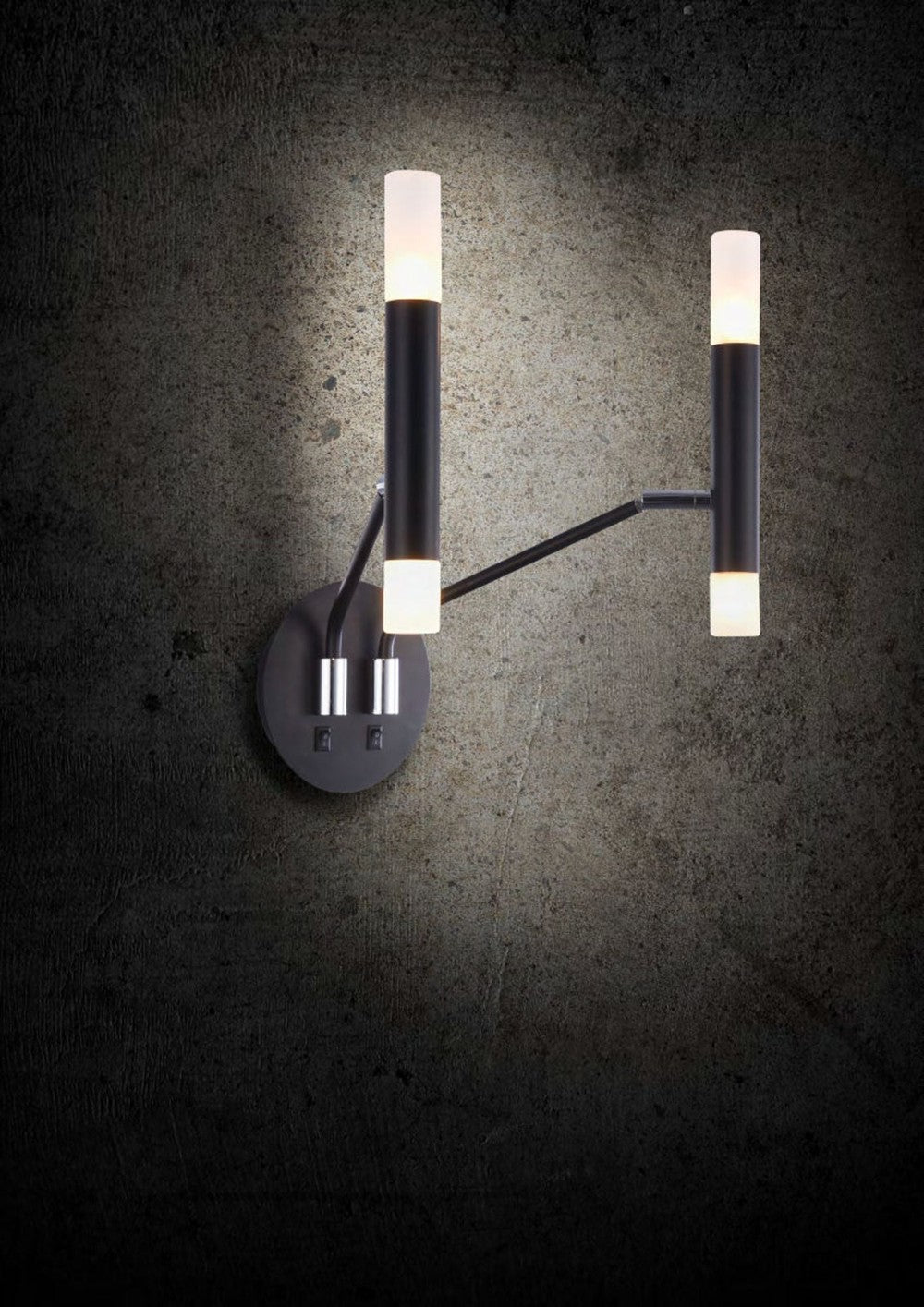 Vigo Wall Lamp In Black-Maytoni-South Charlotte Fine Lighting