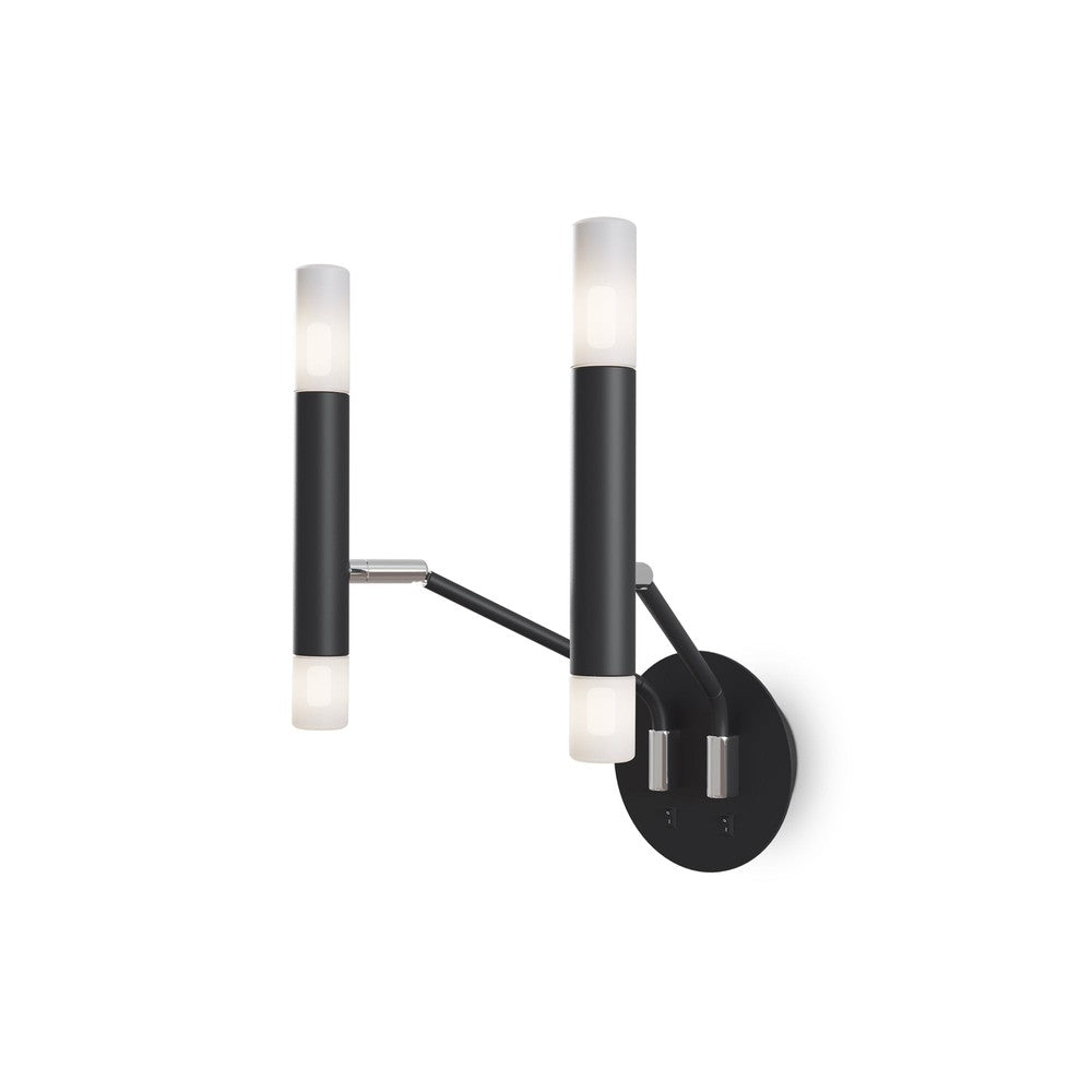 Vigo Wall Lamp In Black-Maytoni-South Charlotte Fine Lighting