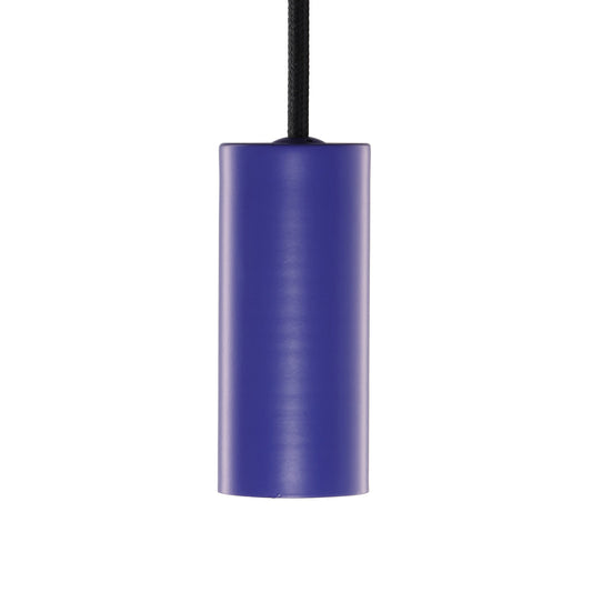 Spin Pendant Light In Peri Optimistic blue and purple sold by South Charlotte Fine Lighting