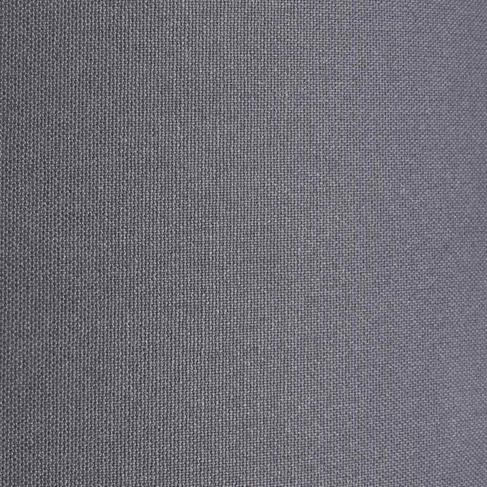 Winston grey lamp shade open weave cotton fabric