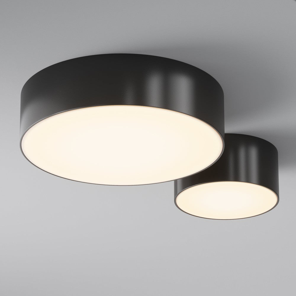 Zon IP Ceiling Lamp Black-Maytoni-South Charlotte Fine Lighting