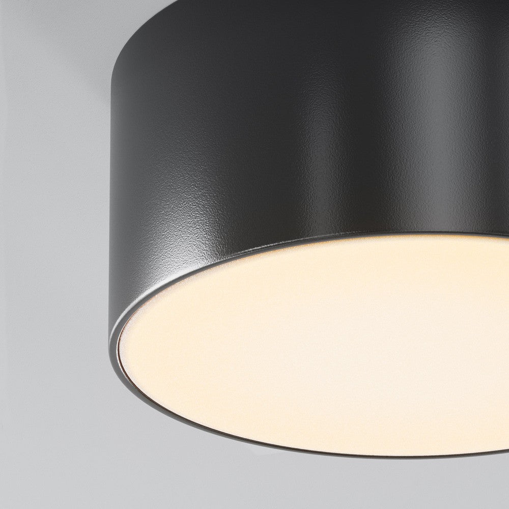 Zon IP Ceiling Lamp Black-Maytoni-South Charlotte Fine Lighting