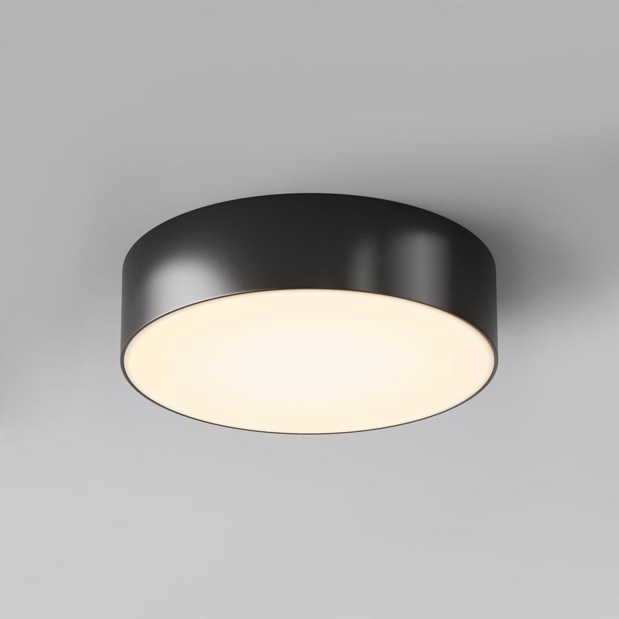 Zon IP Large Ceiling Lamp Black-Maytoni-South Charlotte Fine Lighting