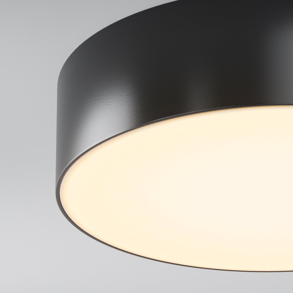 Zon IP Large Ceiling Lamp Black-Maytoni-South Charlotte Fine Lighting