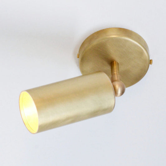 ARCFORM VIDERE Ceiling Light in brushed brass, supplied by South Charlotte Fine Lighting